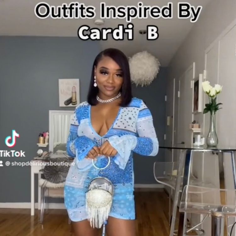 Load video: Cardi B Inspired Outfits