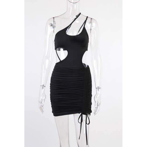 Tyler Ruched Dress - Delirious Boutique