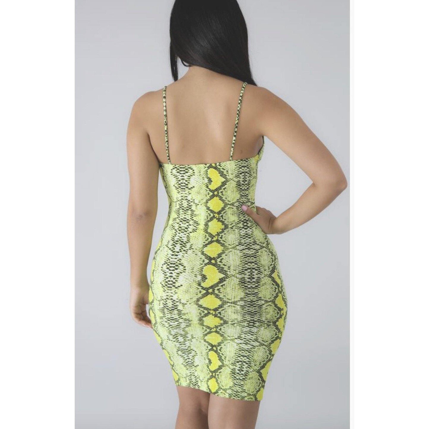 Slime Season Dress - Delirious Boutique