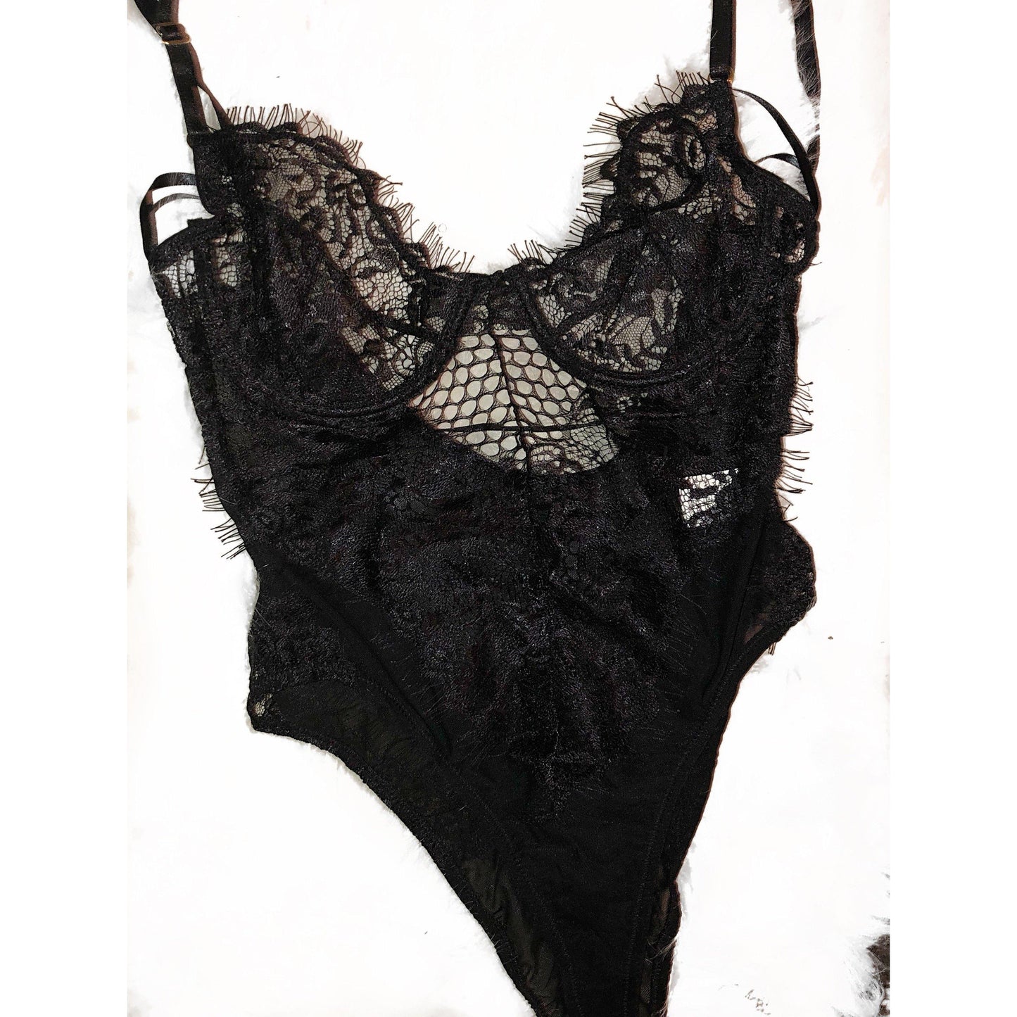 Nicki Lace Bodysuit - Delirious Boutique