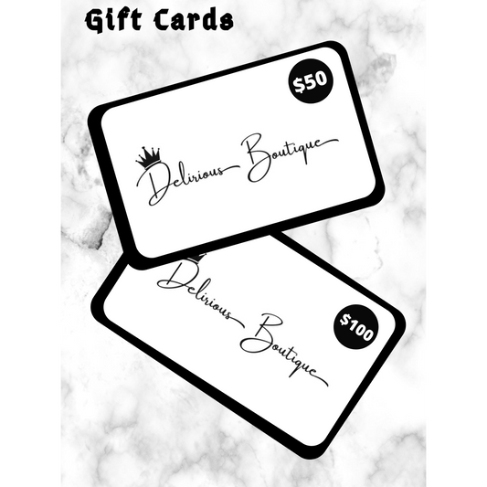Delirious E-Gift Card - Delirious Boutique 